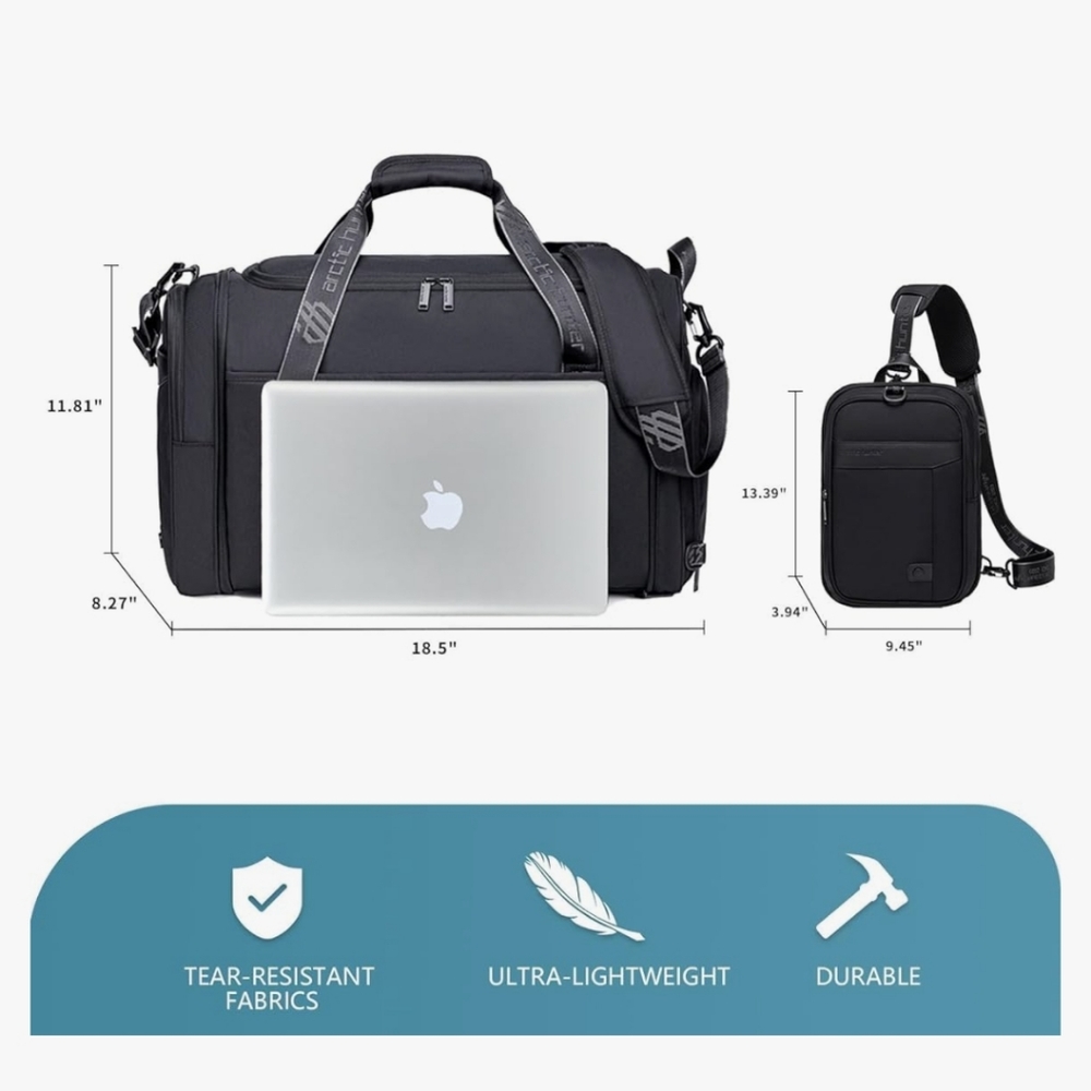 Gym Bags for Men - Picture 3 of 4